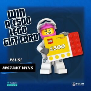 £500 Lego Gift card competition with instant wins