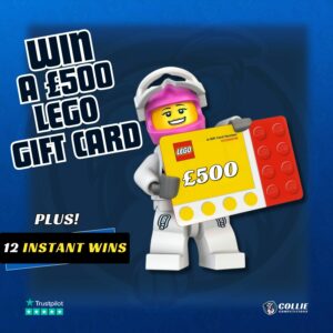£500 Lego Gift Card + 12 Instants