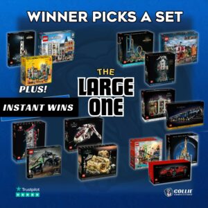 Lego Large One Competition with 7 instant wins
