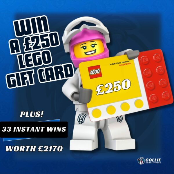£250 Lego Gift Card + 33 Instants
