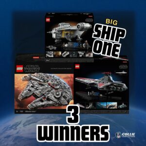 Lego Star Wars Big Ship - 3 winners Competition