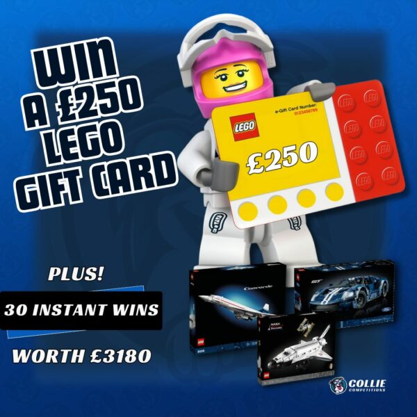 £250 Lego Gift Card+ 30 Instants