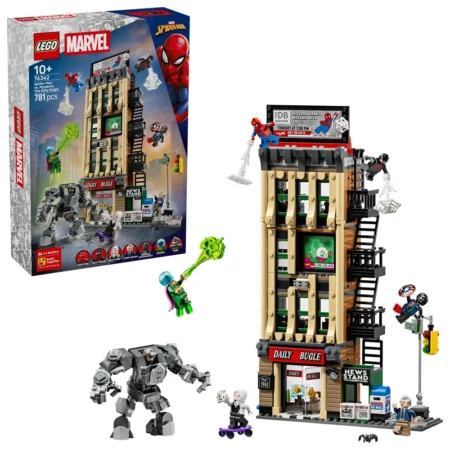 LEGO Marvel 76342 Spider-Man vs. Mysterio: The Daily Bugle Set