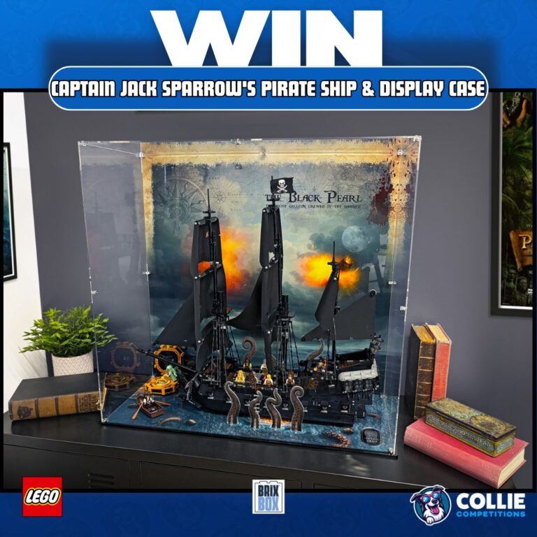 Lego Captain Jack Sparrow's Pirate Ship & Display Case