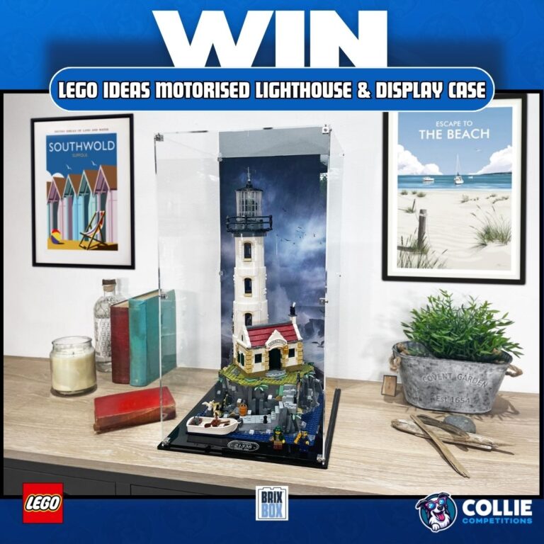 Win This Lego Motorised Lighthouse + Display Case #2