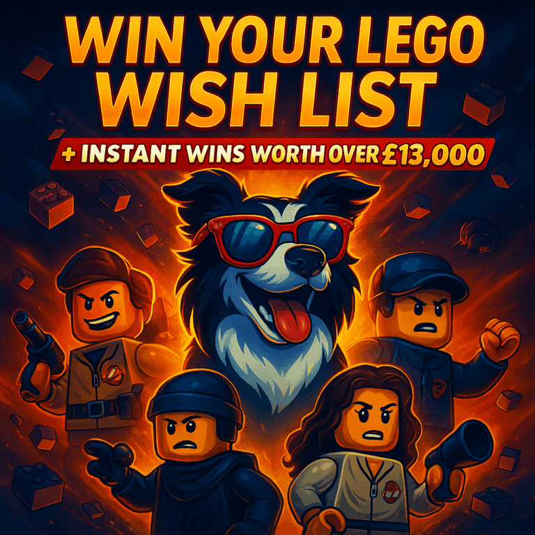 £1800 Win Your Lego Wish List + Instants